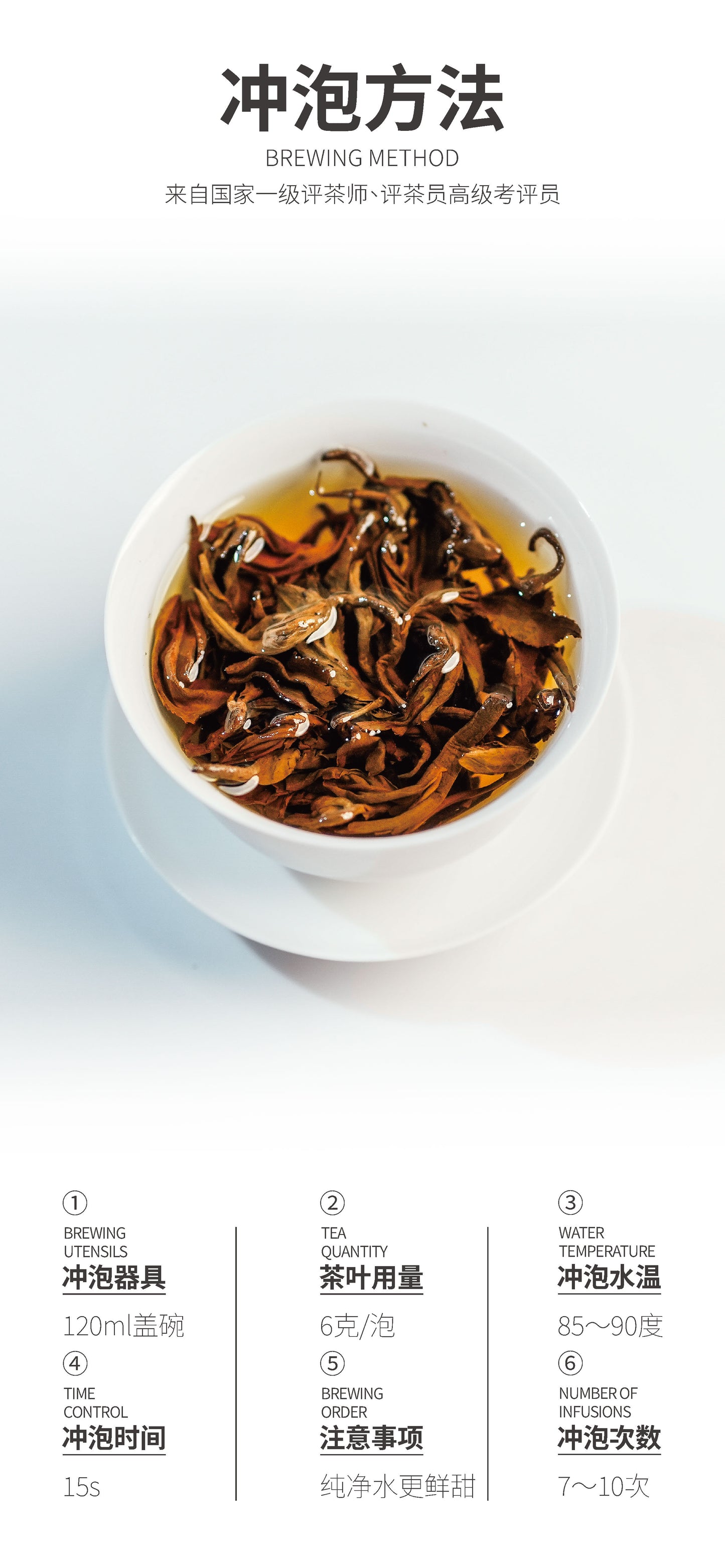 Cha 茶｜European Standard Organic Black Tea 欧标茉莉滇红（JasmineSmellis Obvious）